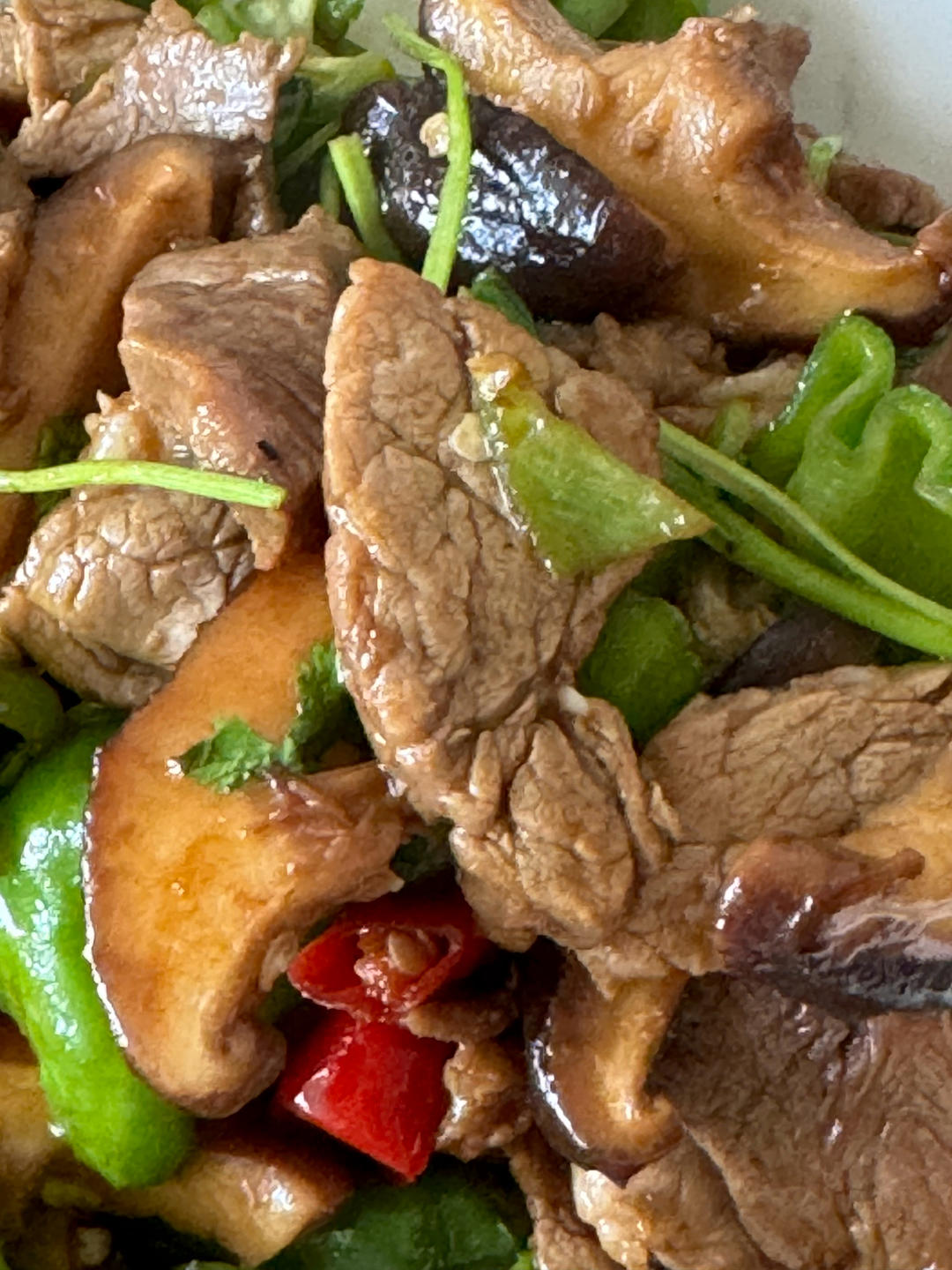 香菇炒肉