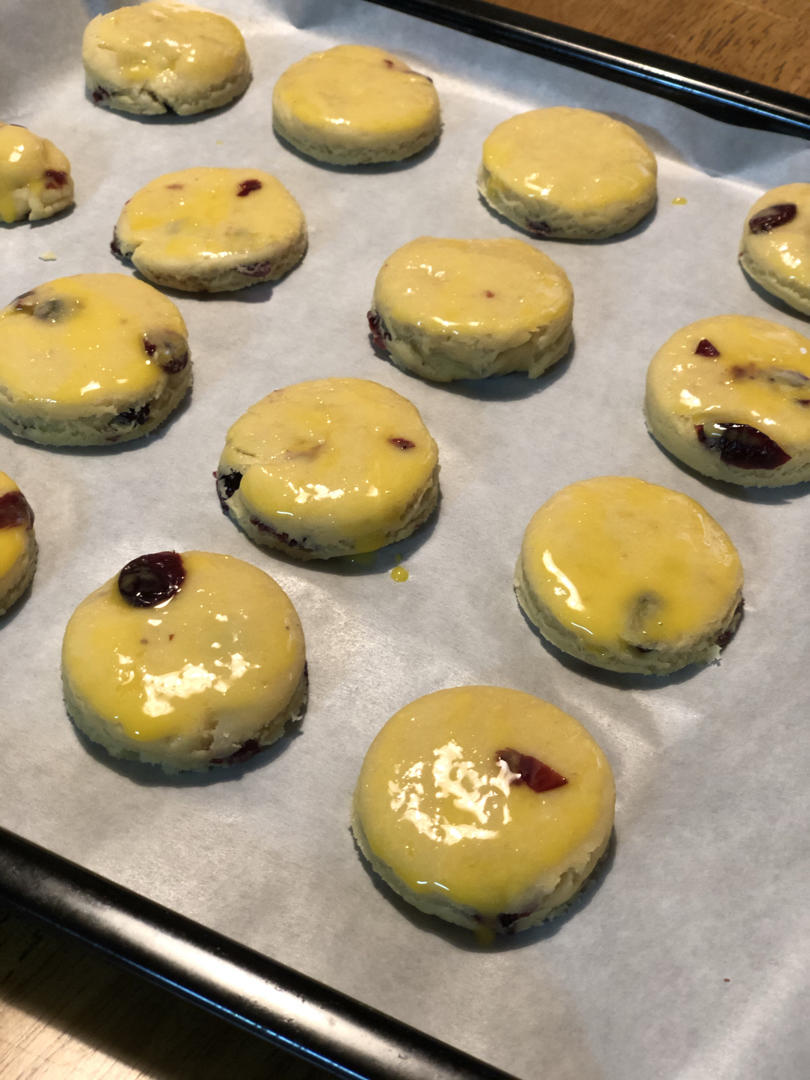 不用醒面，一次成功的葡萄干司康，好吃到爆