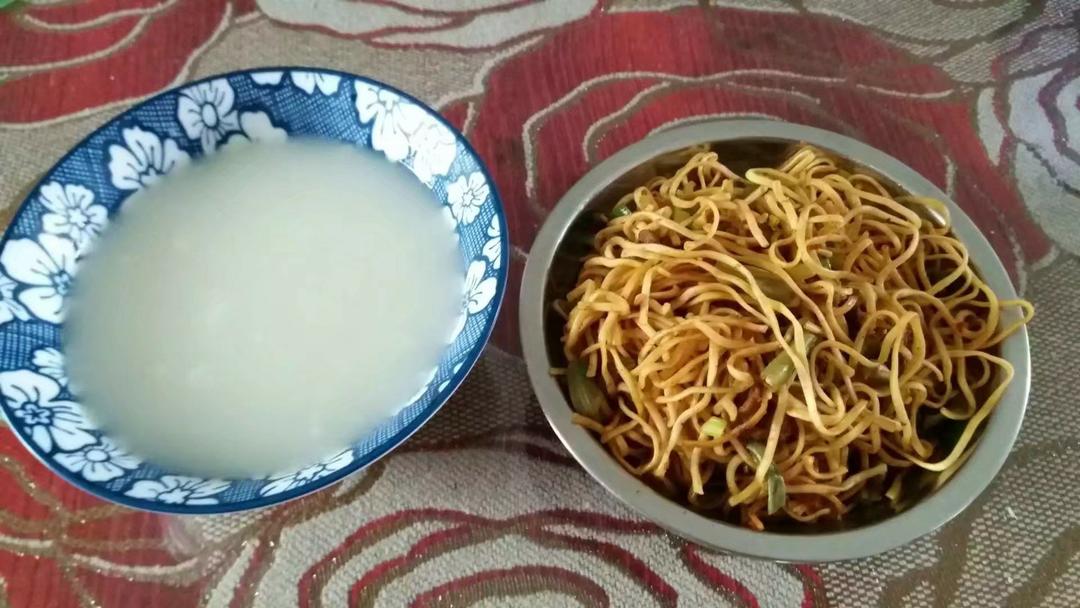 蒸面条