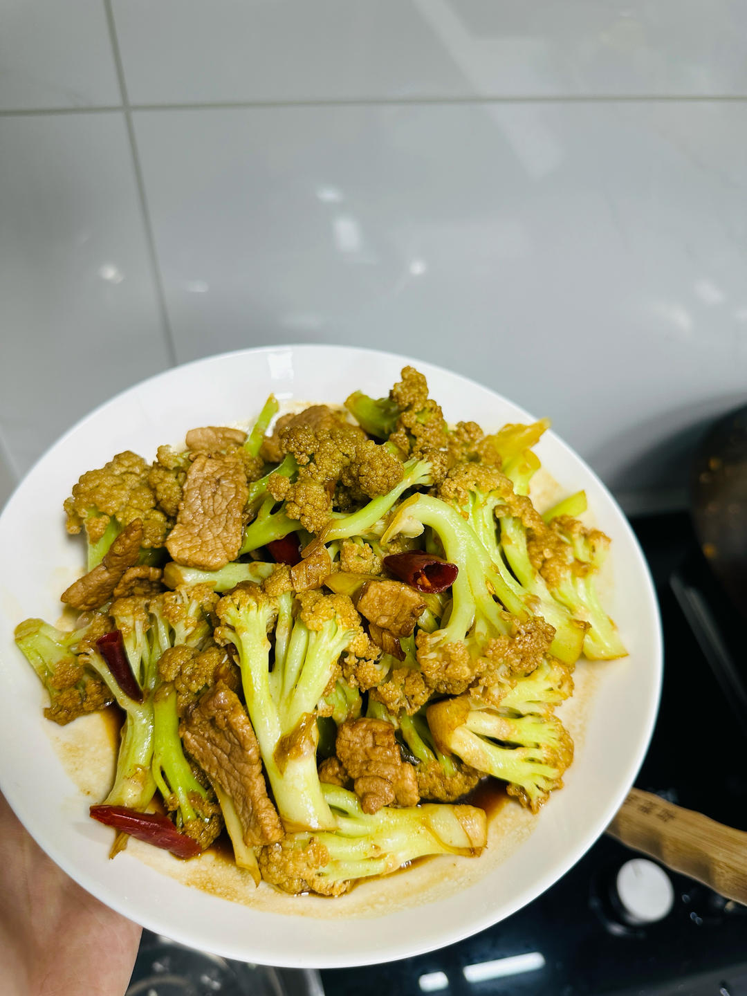 干锅有机花菜