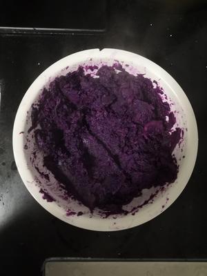 紫薯丸子的做法 步骤1