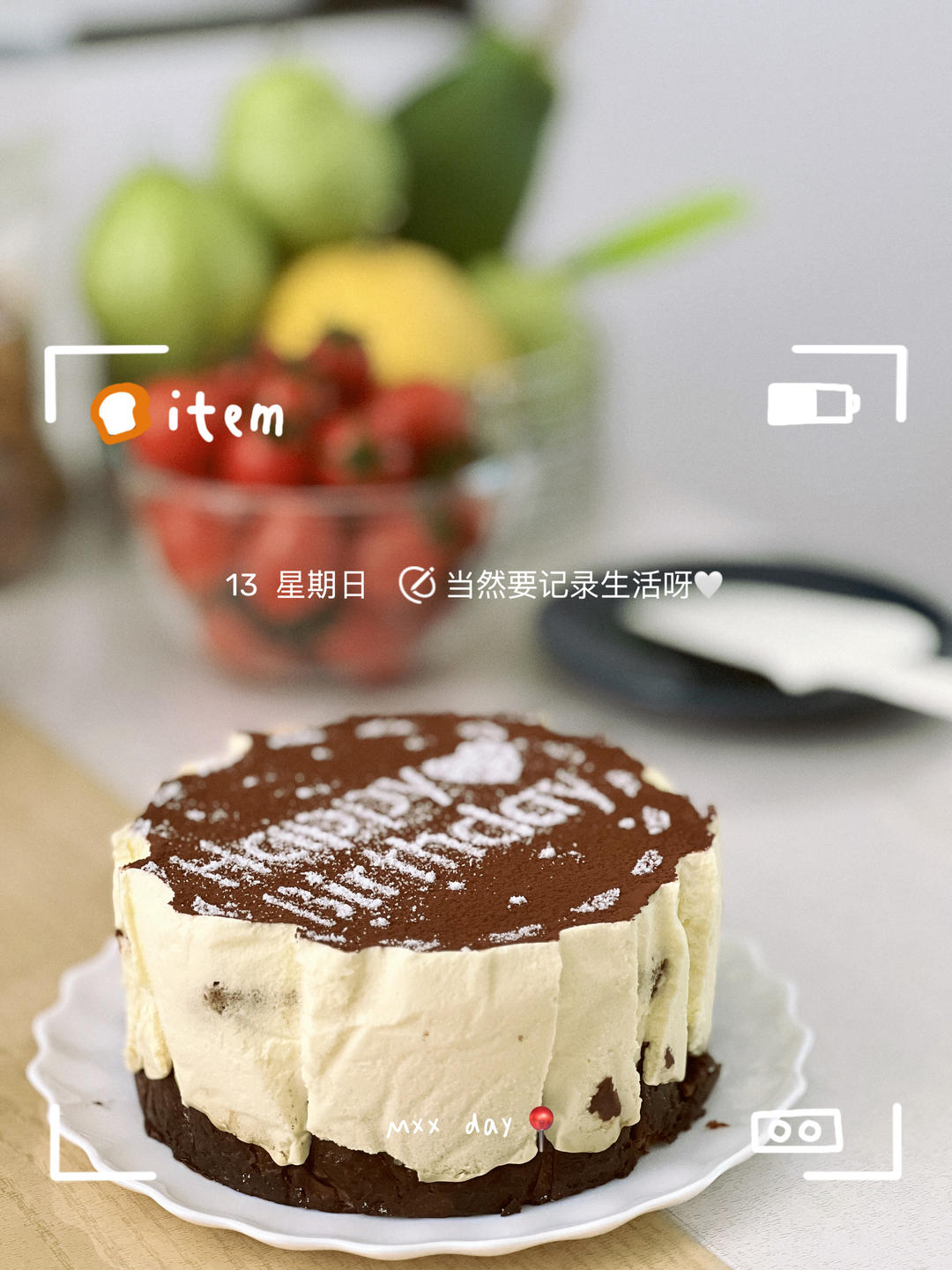 提拉米苏咖啡巴斯克蛋糕☕️成年人不做选择