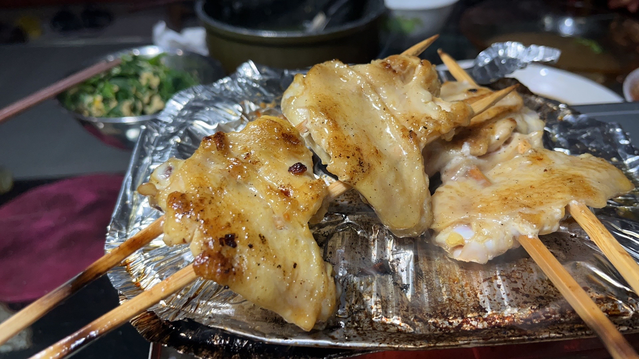 日式盐烤鸡翅（居酒屋烧鸟店最爱）烤鸡翅