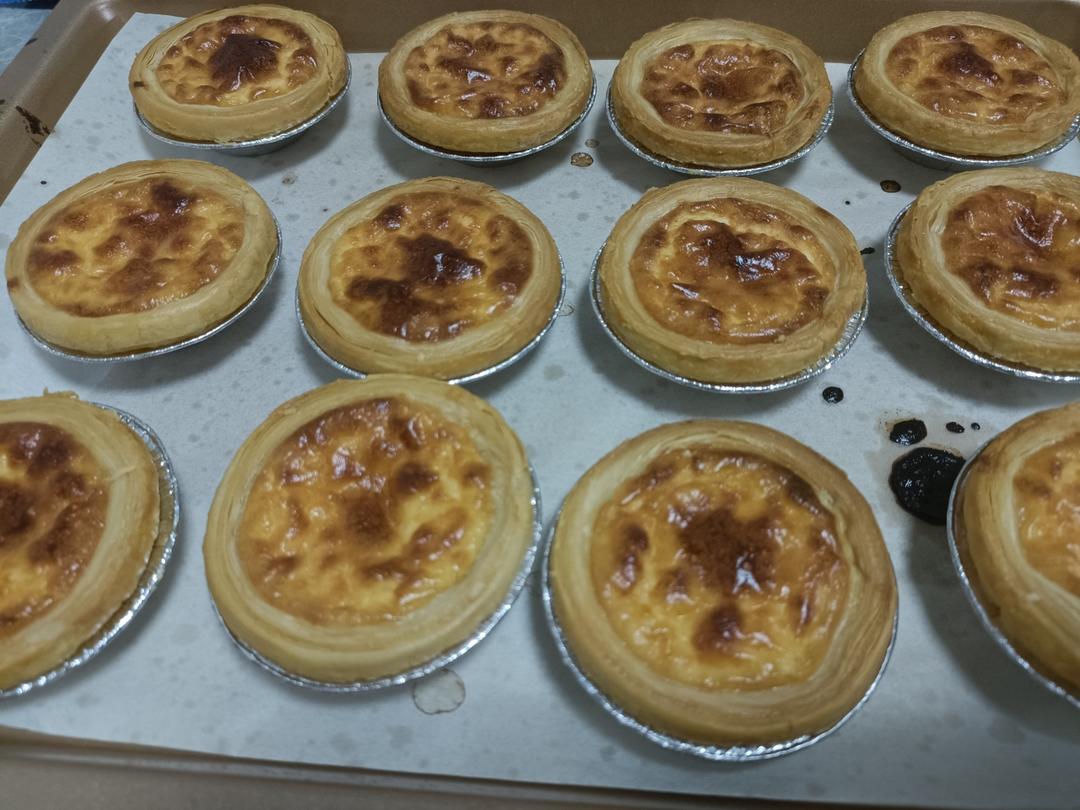 超嫩滑的葡式蛋挞(全蛋版)新手友好『秒杀KFC』