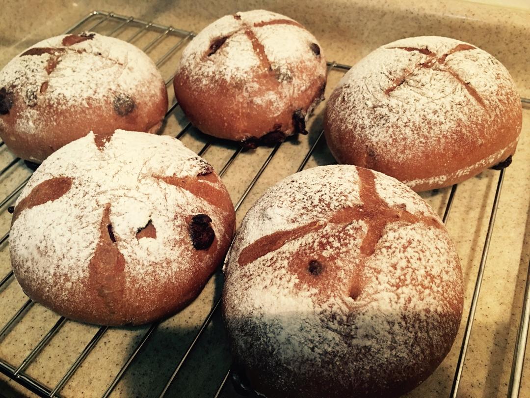 巧克力蔓越莓软欧 Rano Bread