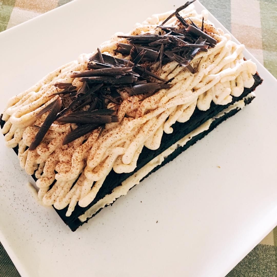 栗子巧克力蛋糕