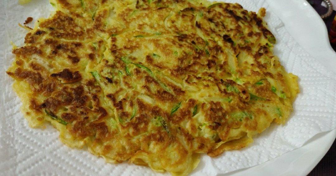 堂妈的西葫芦鸡蛋饼