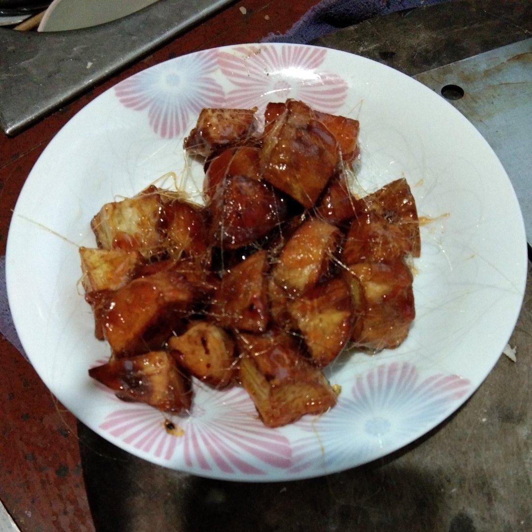 🔥从来没失败过的拔丝地瓜（看不到地瓜块儿的拔丝地瓜）🔥