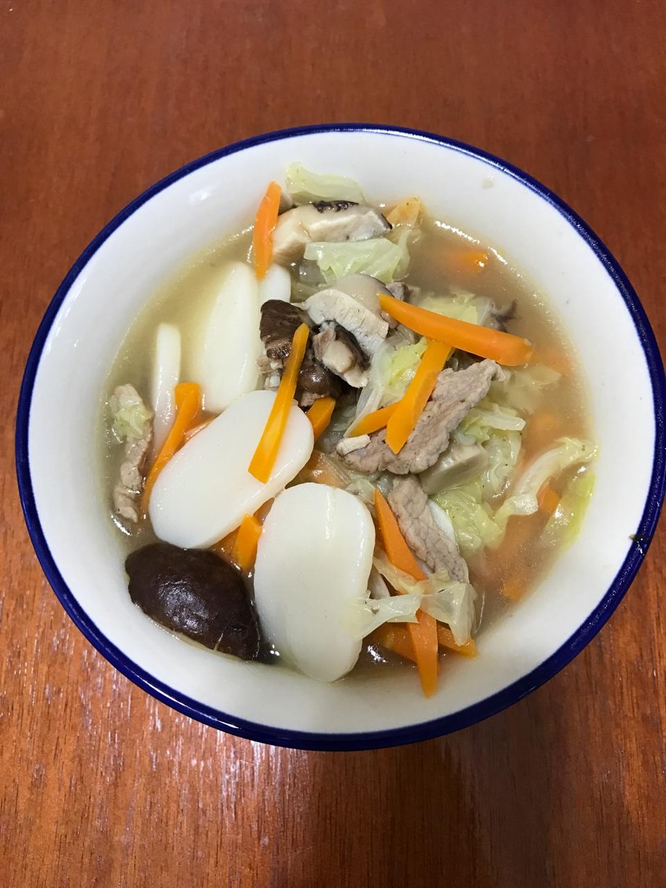 娇娇152做的汤白粿