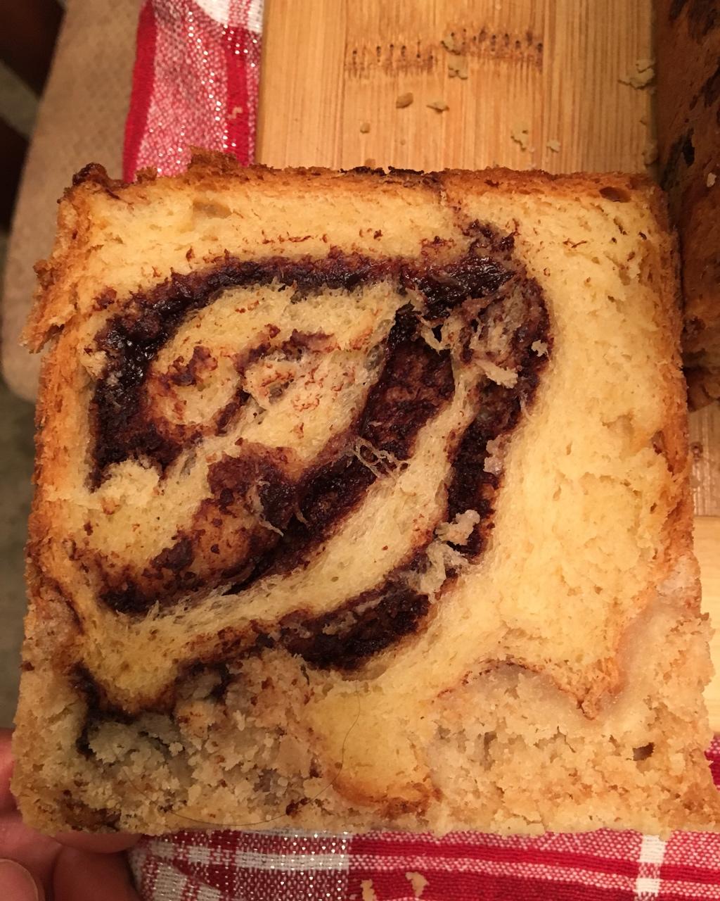 巧克力巴布卡面包Babka bread