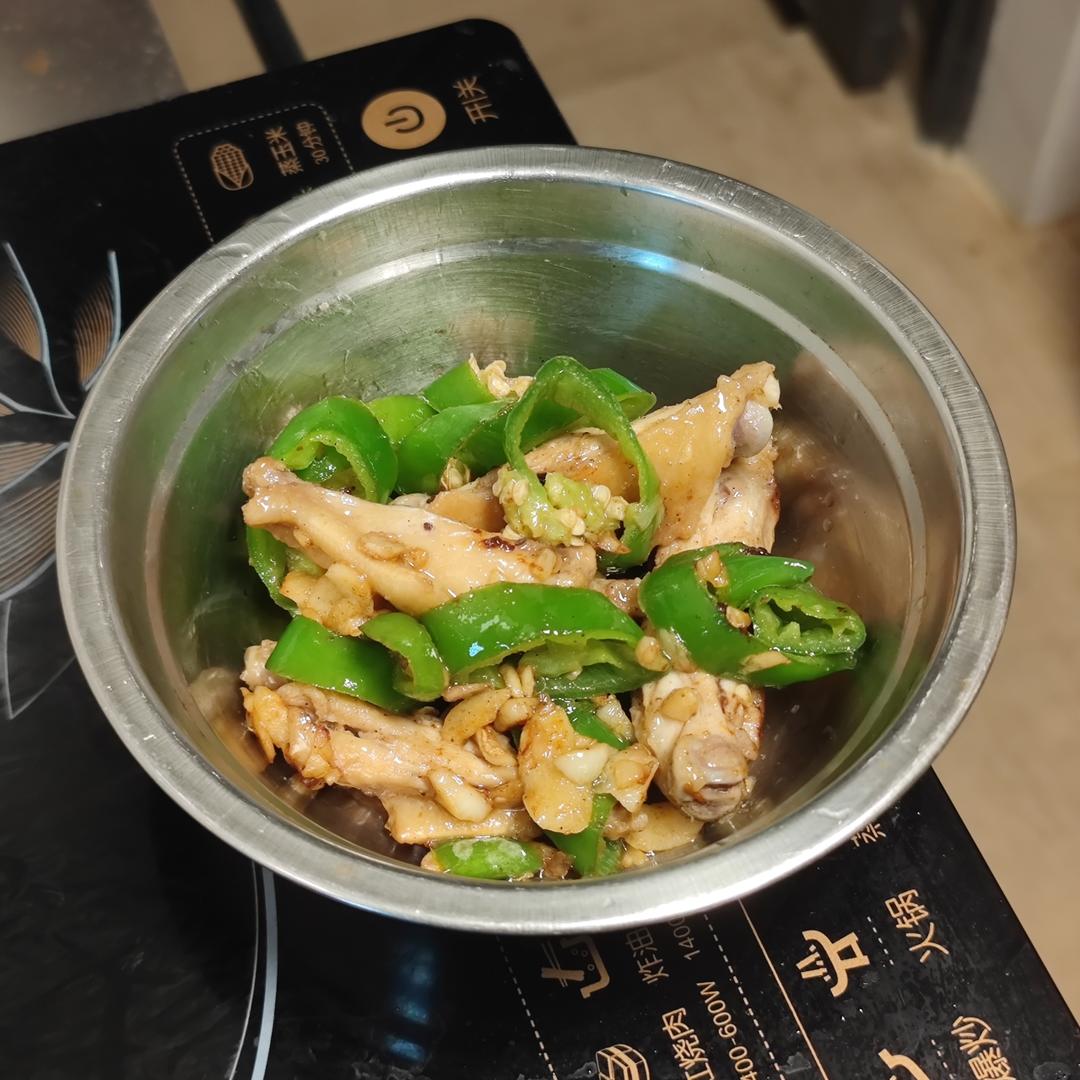 青椒鸡翅中
