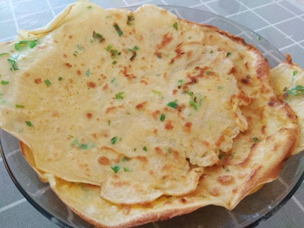 葱花蛋饼（快手营养早餐）