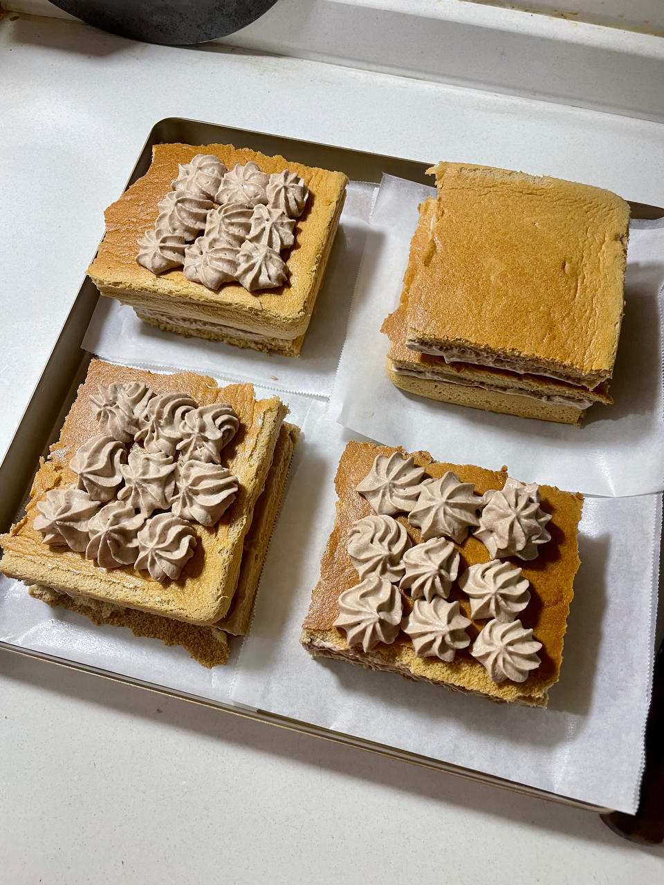 摩卡奶油蛋糕🍰秒杀蛋糕店