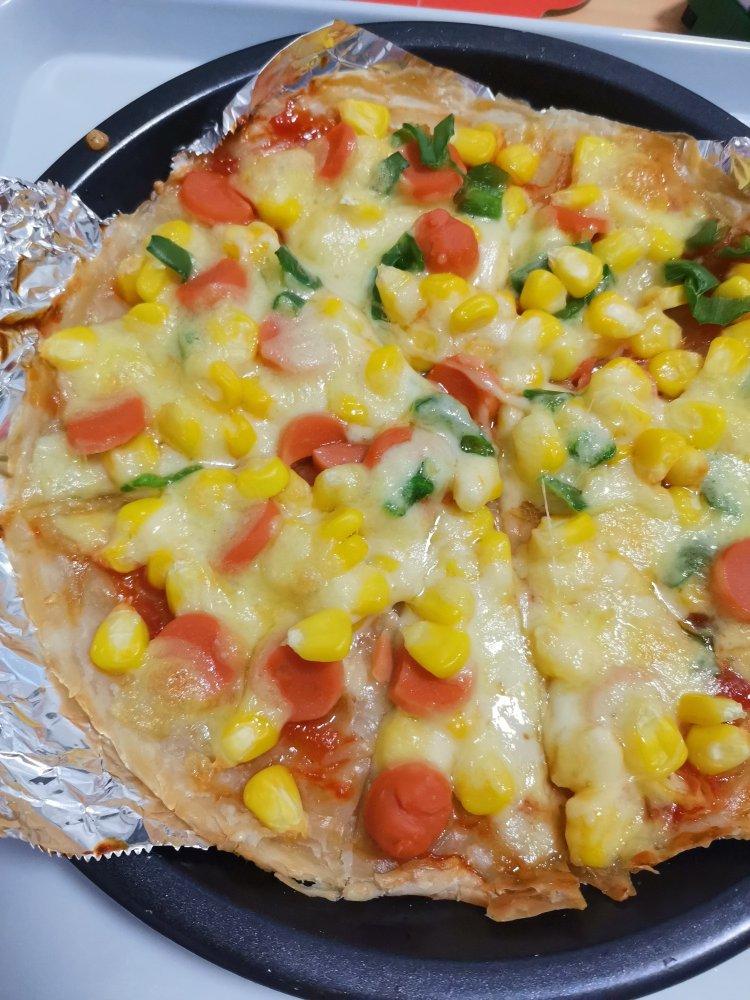 手抓饼披萨