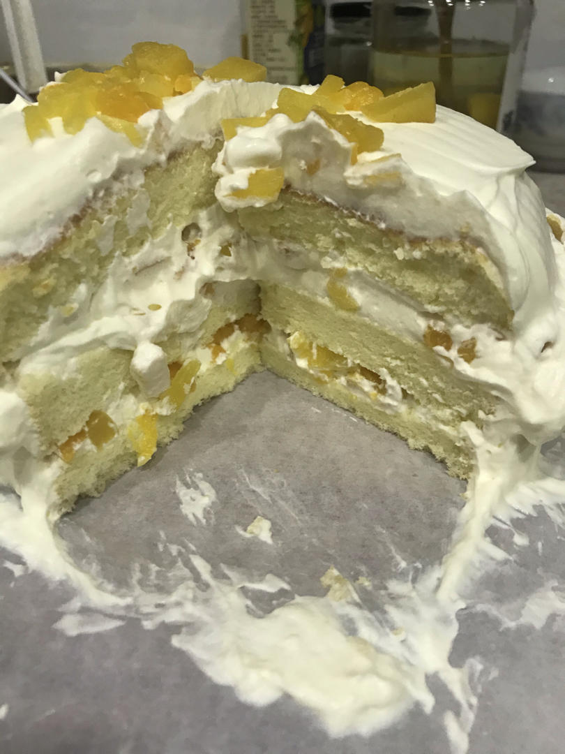 超级简单的味多美同款生日蛋糕（6寸），新手也能高度还原