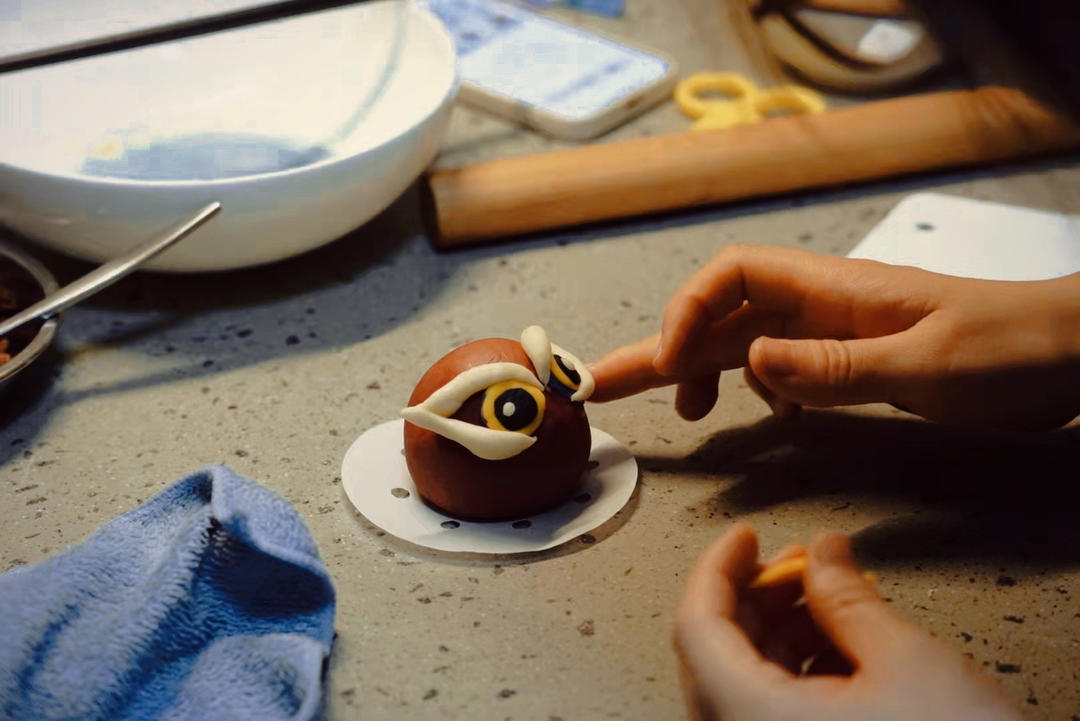 🧨潮·国粹｜萌·醒狮馒头