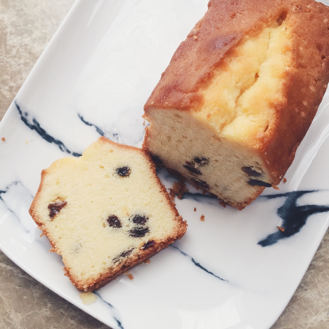 朗姆酒葡萄磅蛋糕（超级详细版）