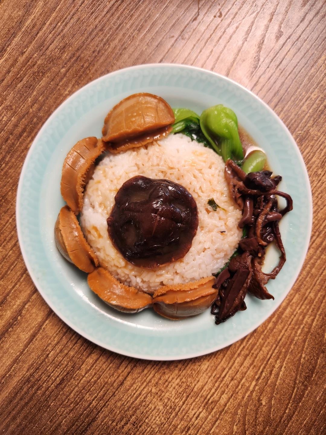 鲍汁捞饭