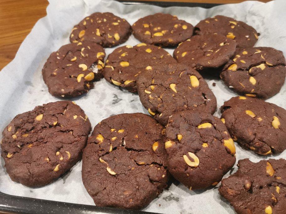 三重巧克力曲奇饼干 Triple Chocolate Cookies