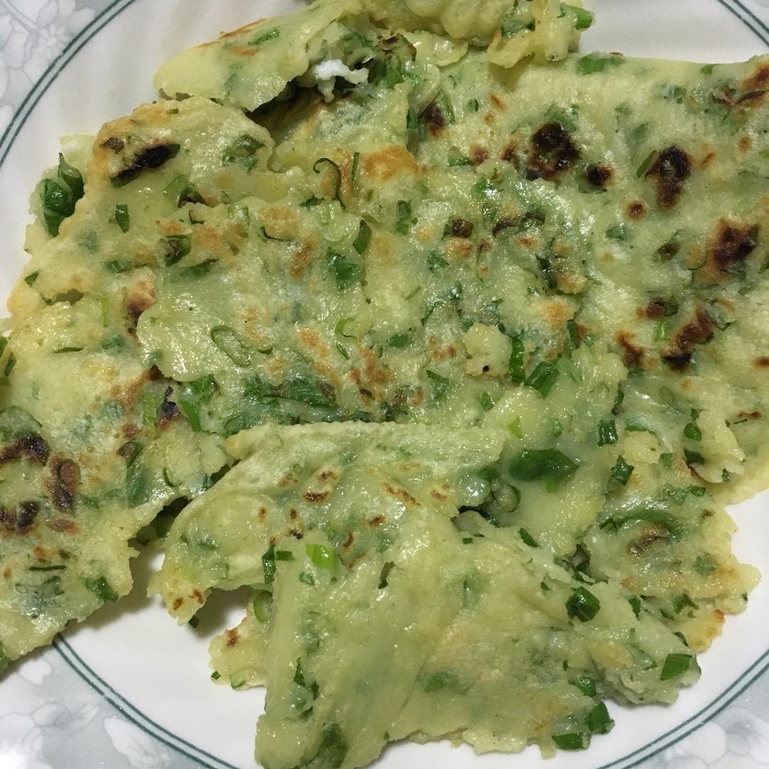 香葱鸡蛋饼