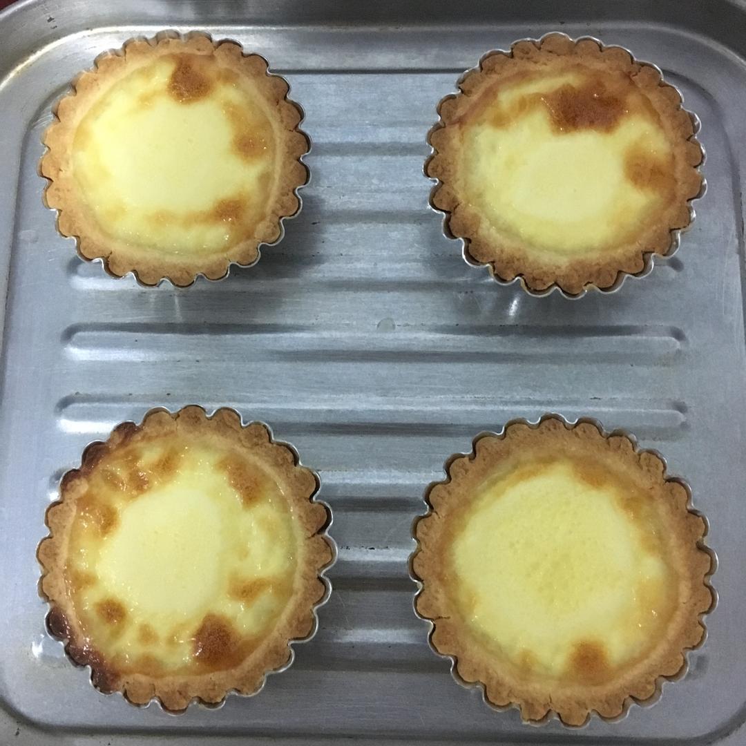 【视频食谱】不用开酥的曲奇蛋挞