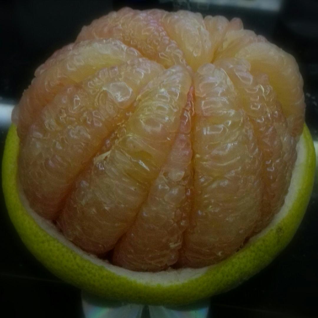完美剥柚子大法……