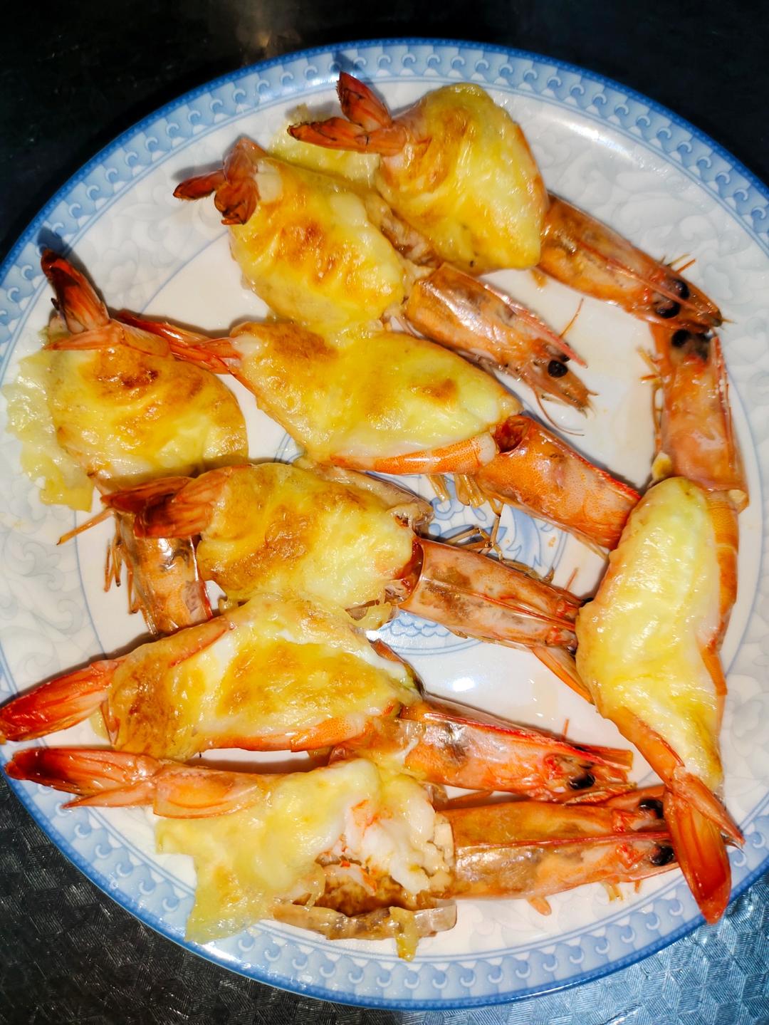 芝士焗大虾【7月北鼎烤箱食谱】