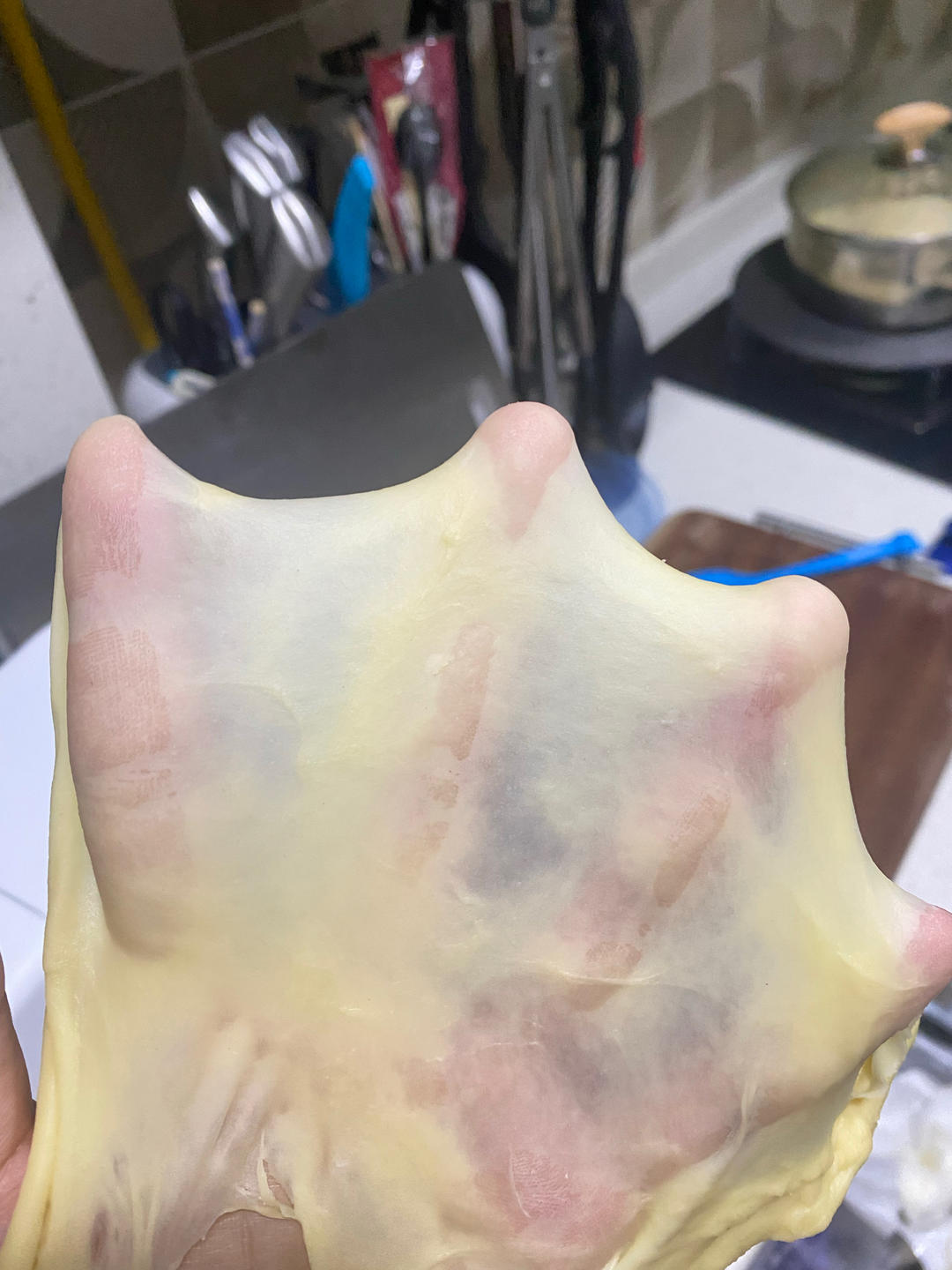 厨师机揉面分分钟出手套膜