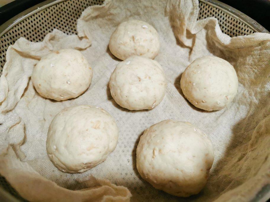 牛奶燕麦馒头【曼食慢语】