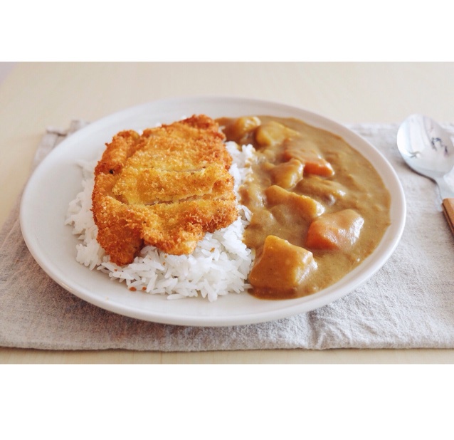 炸猪排咖喱饭