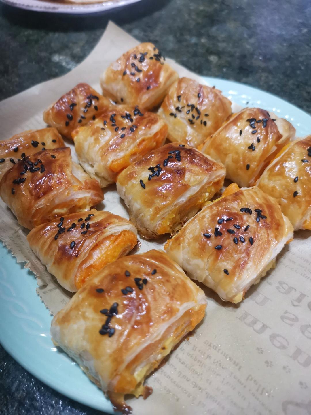 红薯的最好吃的做法🍠红薯饼手抓饼