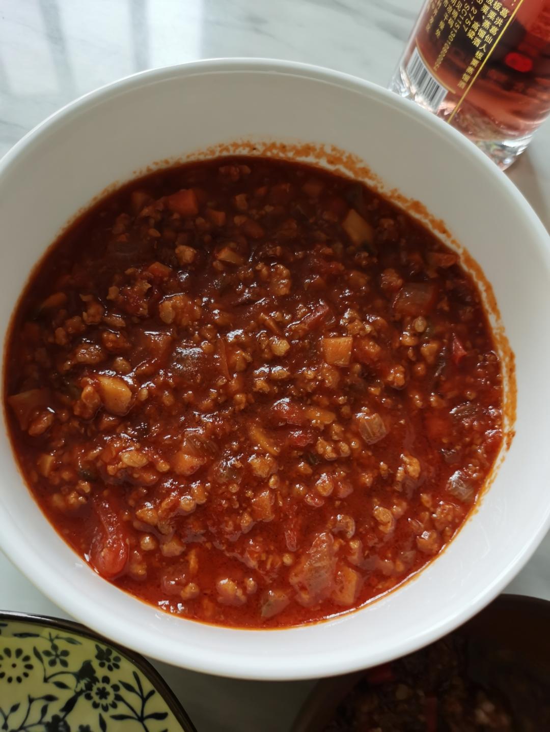 零失败意大利面番茄肉酱（红酱）