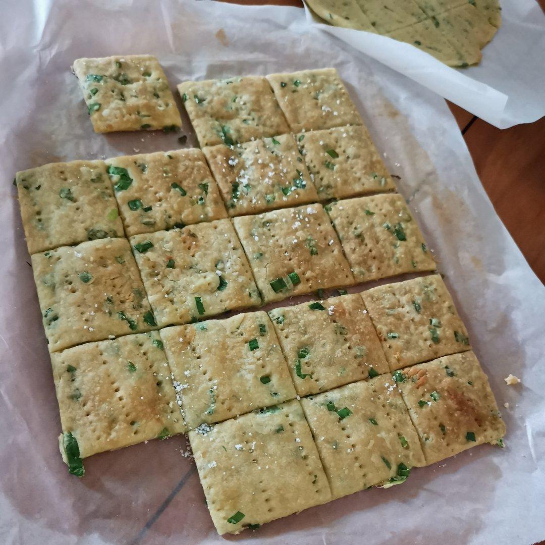 咸味点心之葱香苏打饼干