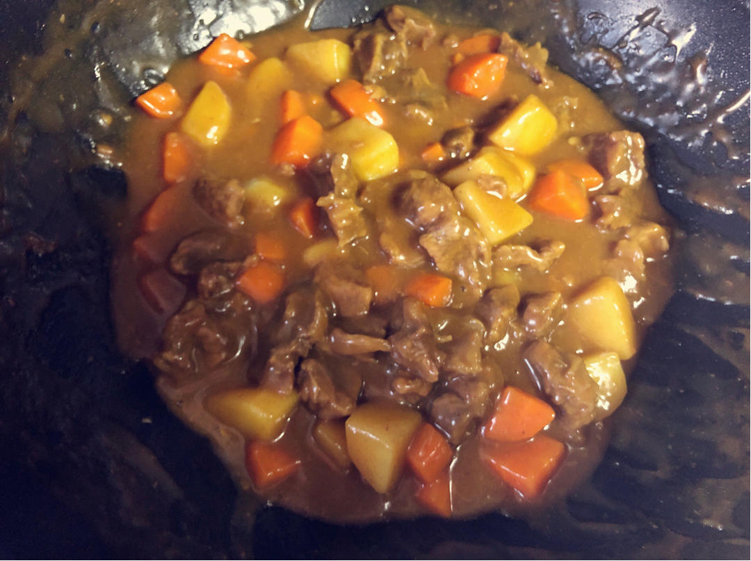 咖喱牛肉(零失败)