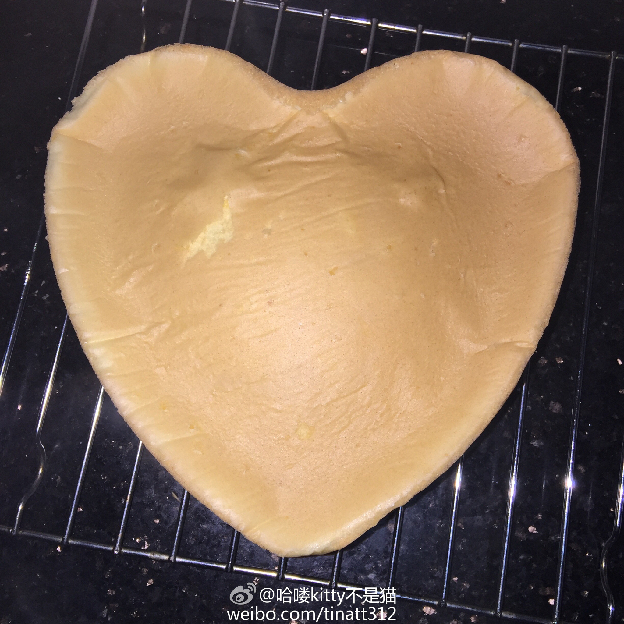 6寸原味戚风蛋糕