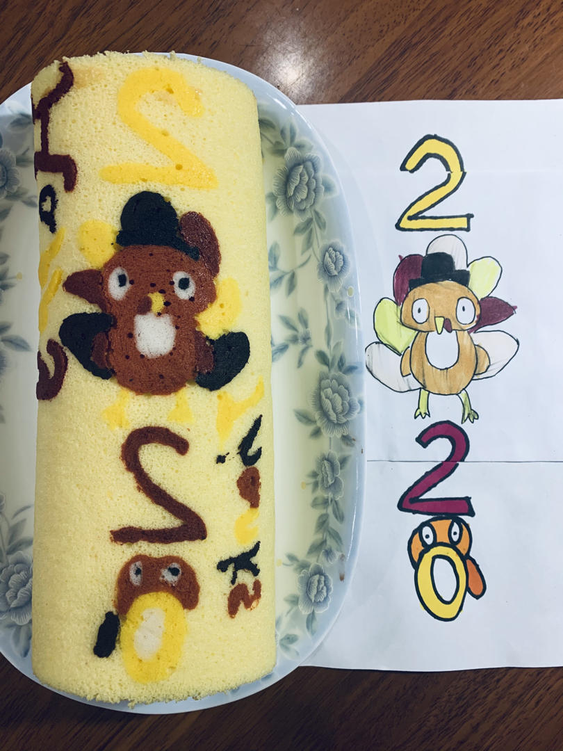 基础原味蛋糕卷