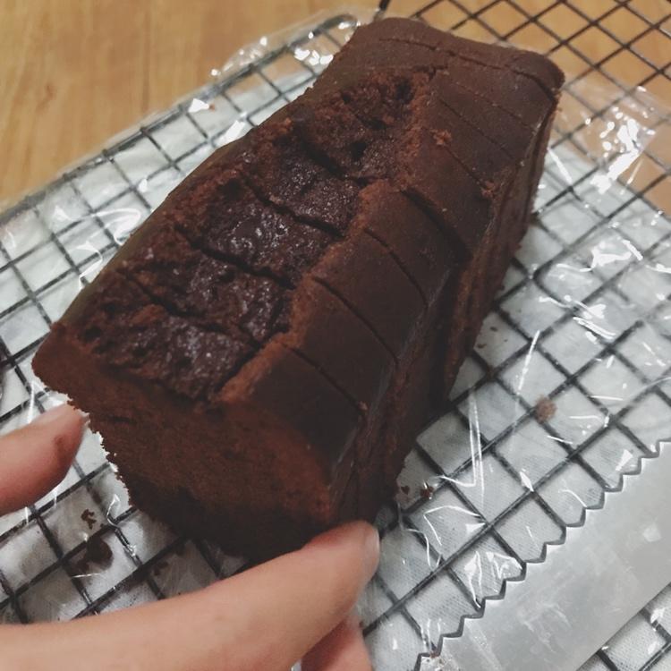 巧克力夹心磅蛋糕