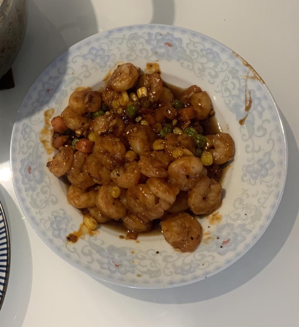 茄汁大虾仁🍤