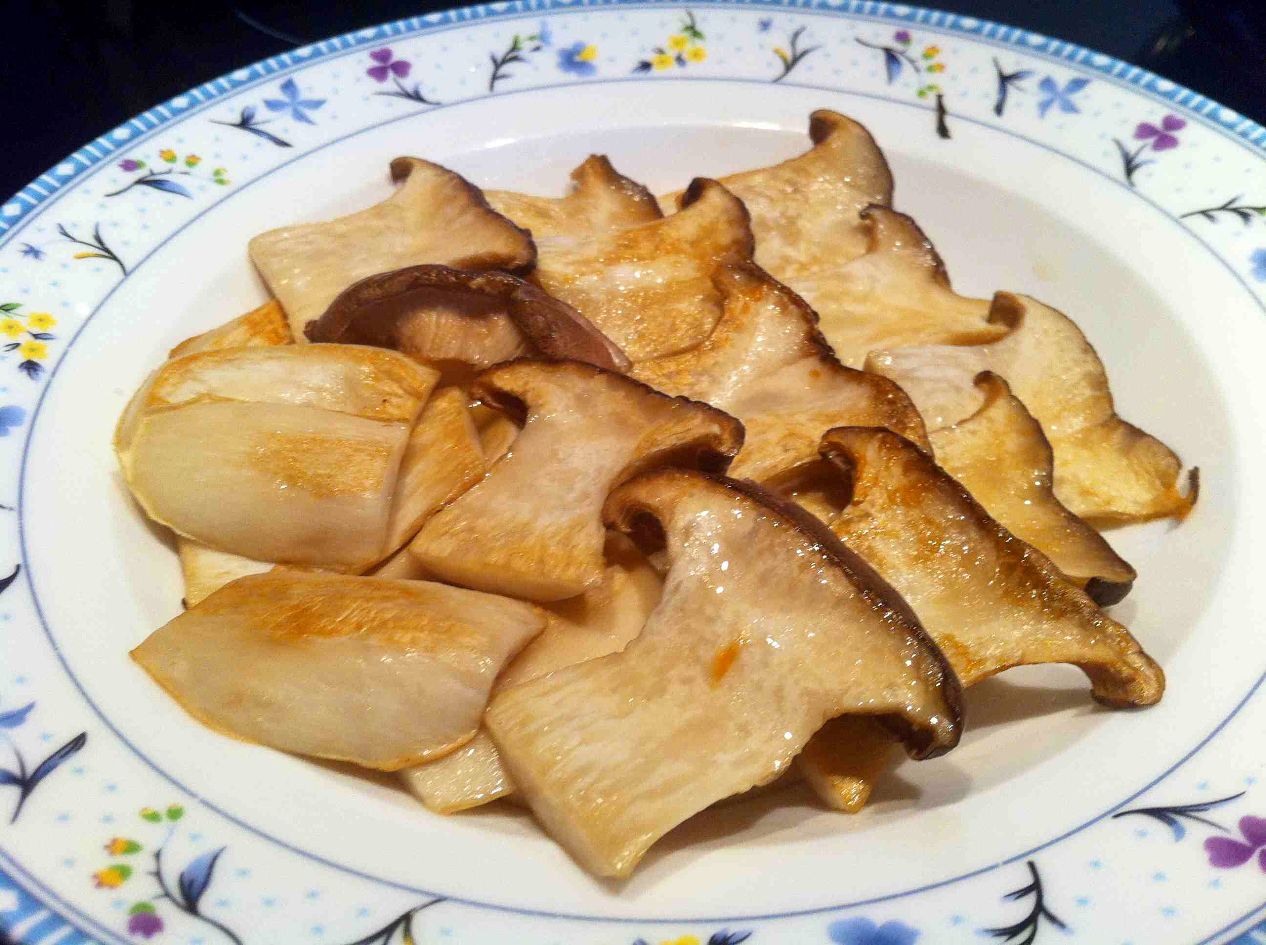 干煎杏鲍菇