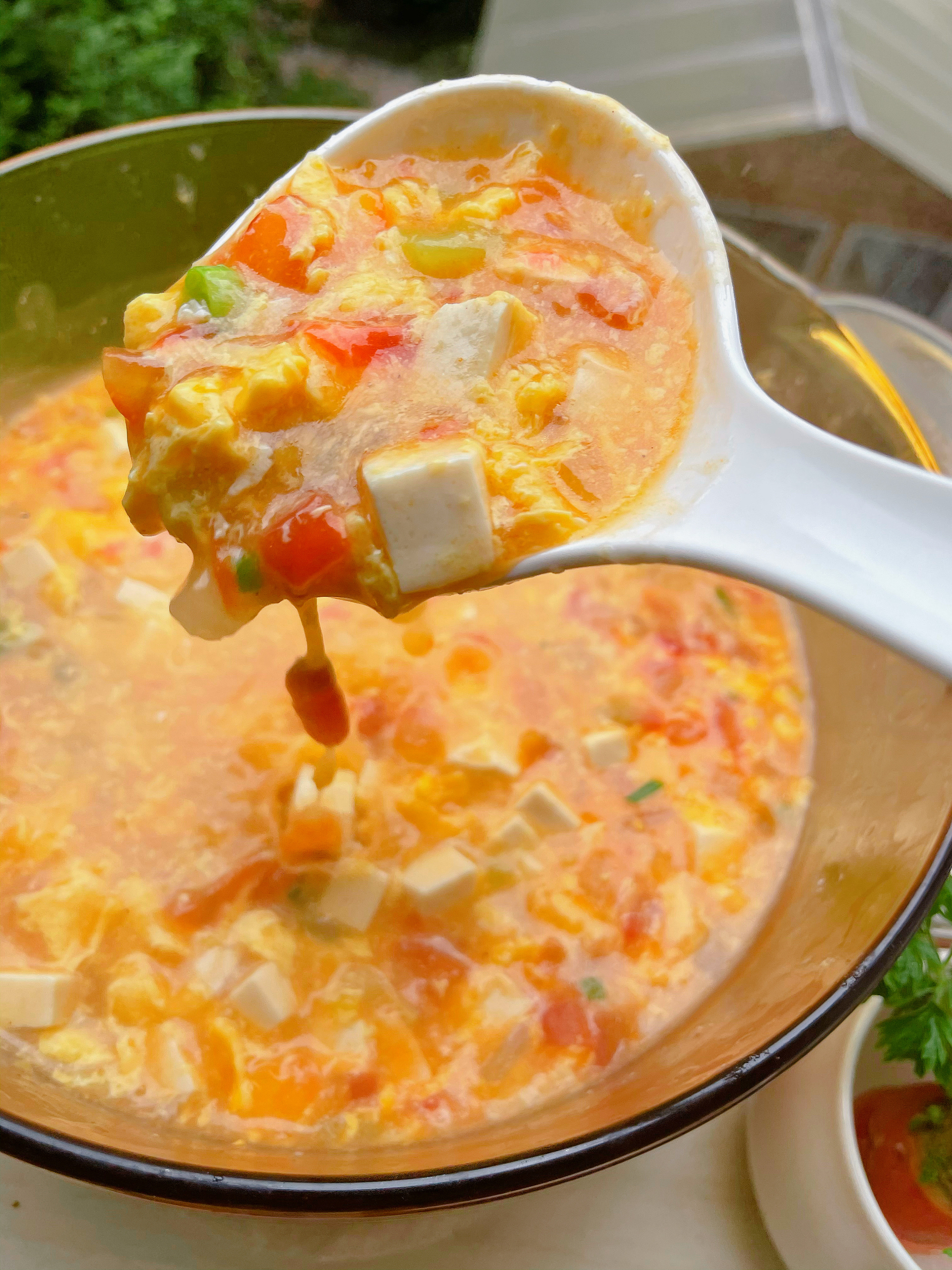 西红柿蛋汤（无油夏天必备）