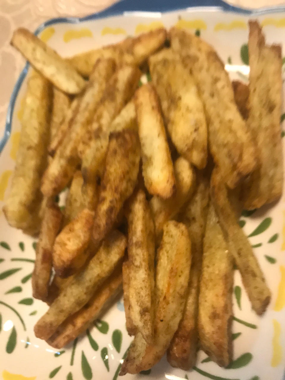 空气炸锅薯条&不用速冻版&超快手 现做现吃