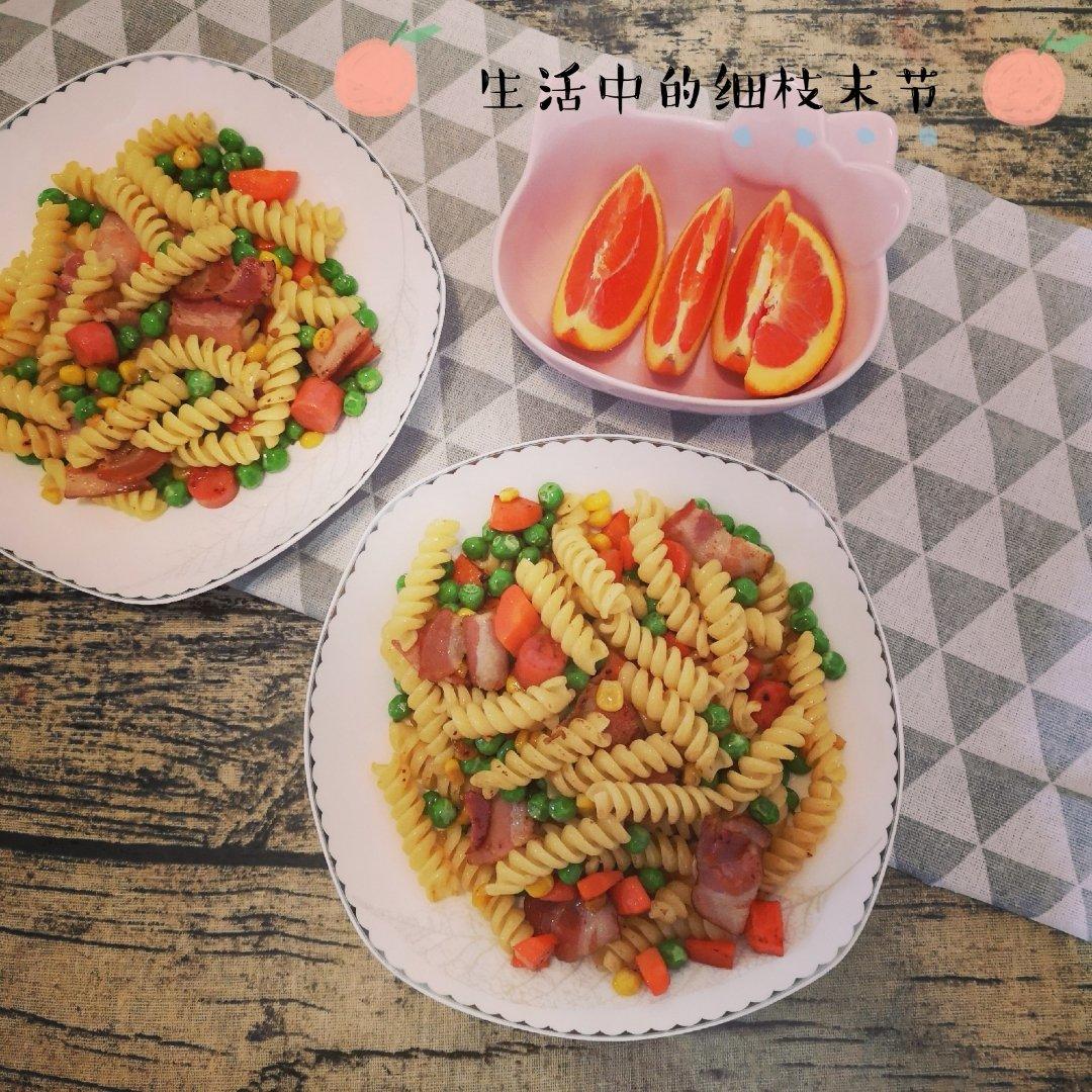 简易意大利面做法