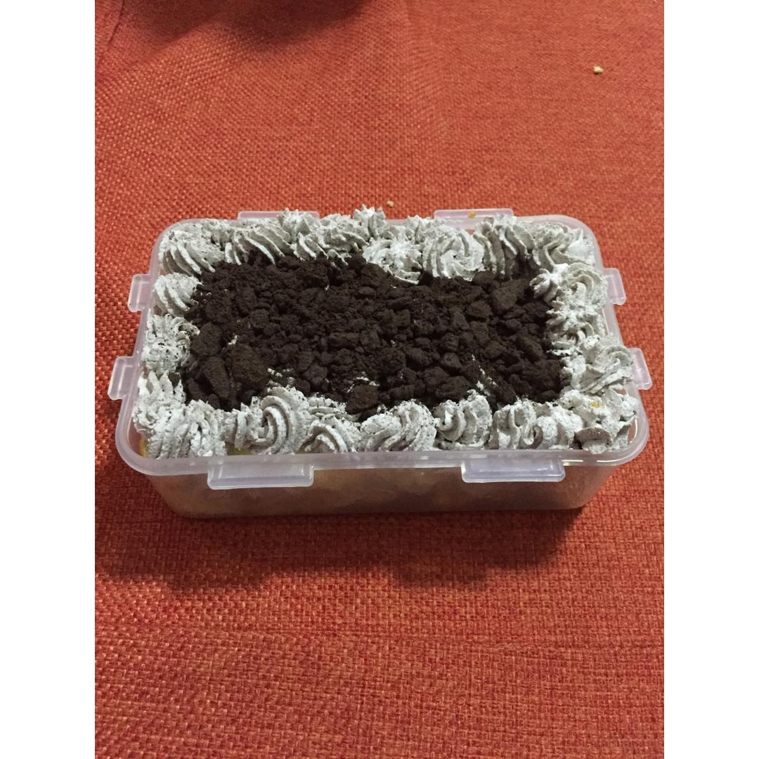 好吃到流泪的奥利奥咸奶油盒子蛋糕