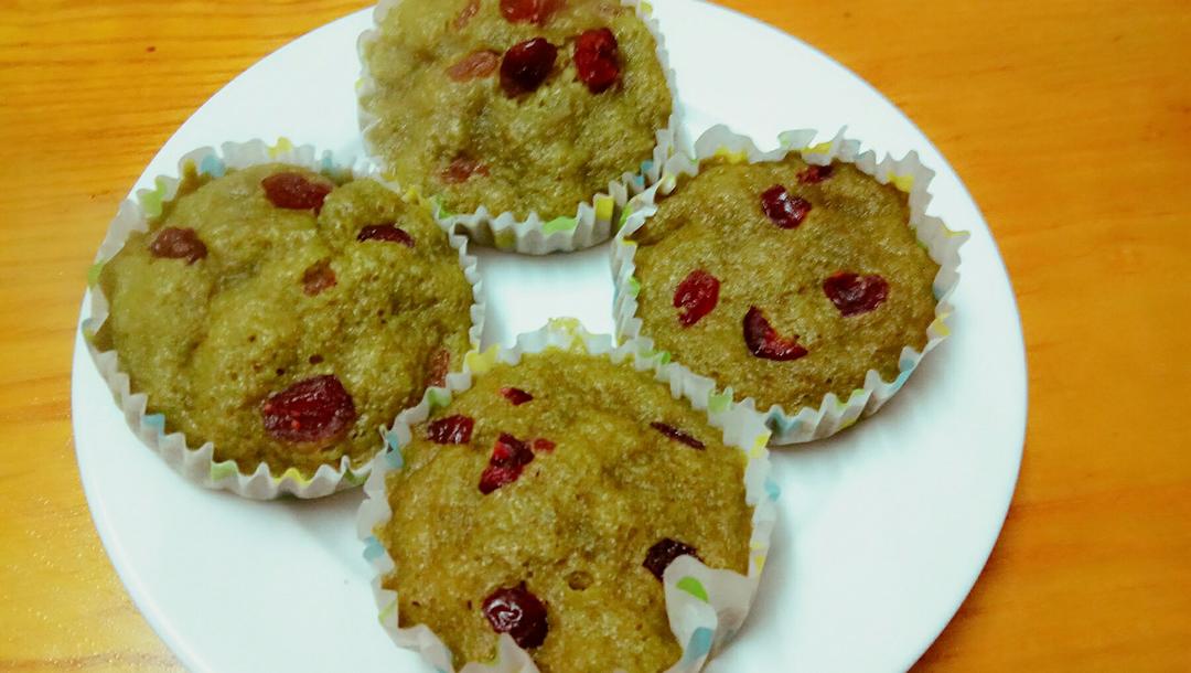 抹茶蒸蛋糕（无油）