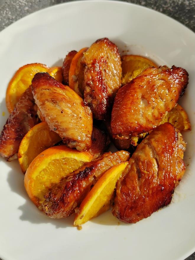 年夜饭菜单🔥空气炸锅无油橙香鸡翅的做法