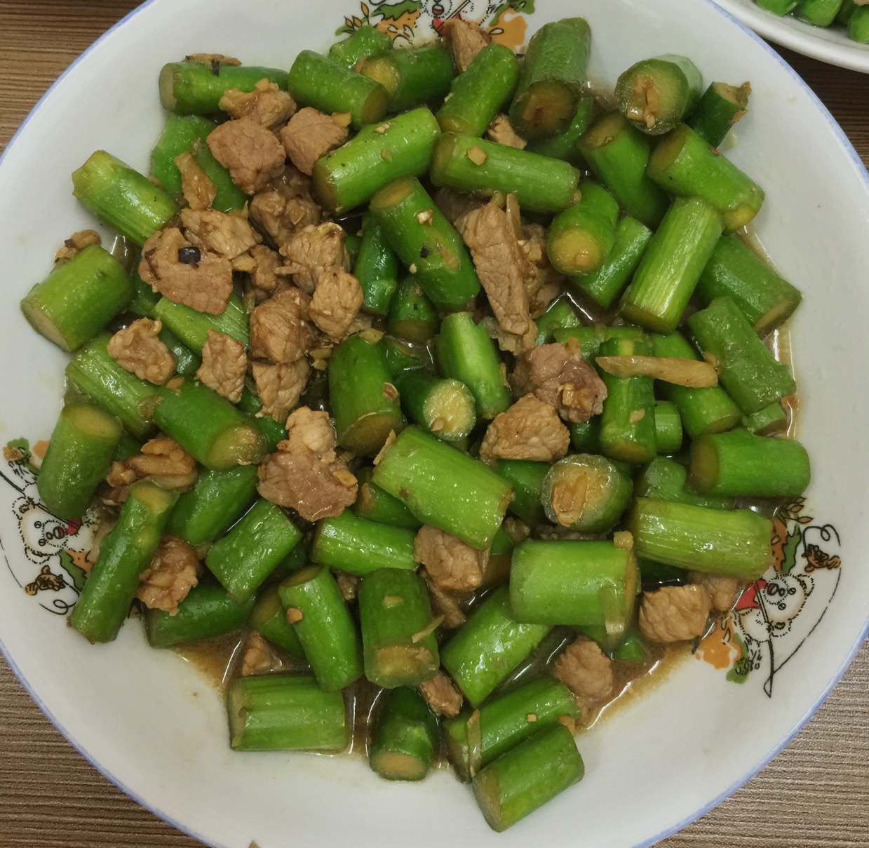 【曼食慢语】蚝油芦笋牛肉粒