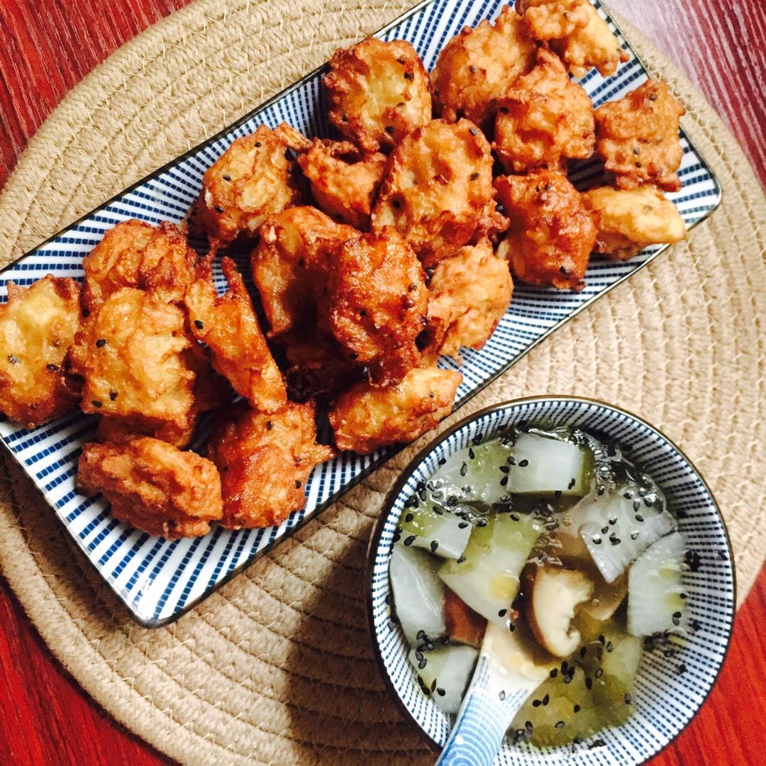 炸萝卜丸子