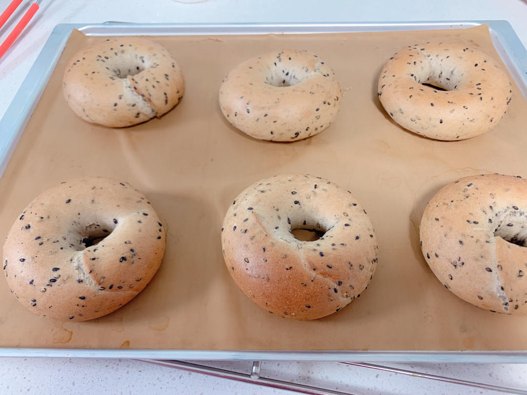 原味贝果🥯/黑芝麻贝果🥯