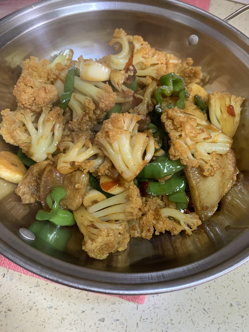 干锅菜花