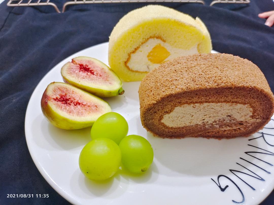 咸摩卡奶油卷/完美毛巾面技巧+回味无穷摩卡配方/烘焙视频蛋糕篇9「中卷」